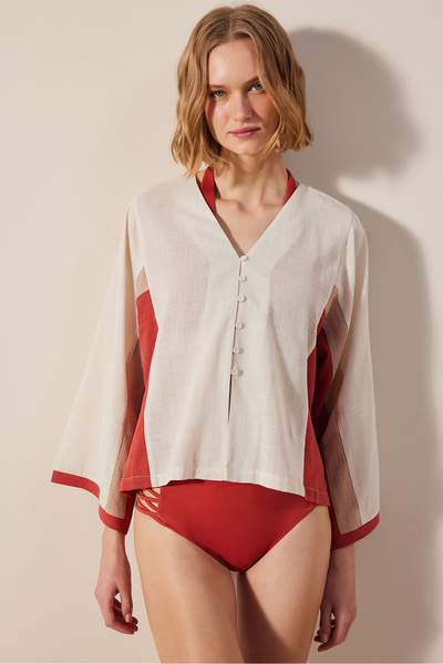 Penti Carla Taş Rengi Gömlek