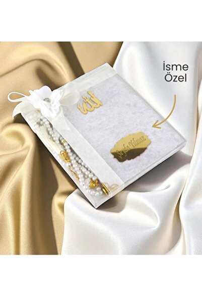Medrese Kitab Evi 41 adet İSİMLİKLİ Çanta Boy Kadife Kaplı Yasini Şerif Kitab...