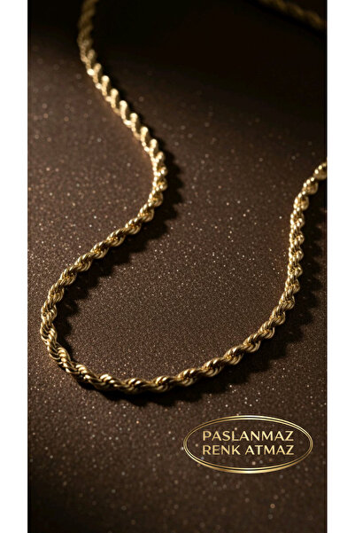 stainless steell قلادة نسائية من الفولاذ المقاوم للصدأ 316 L Gold Burgu مقاوم...