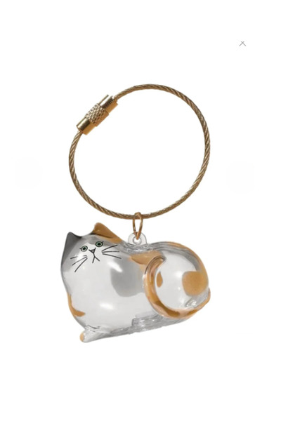 Genel Markalar Şeffaf Kedi Tüyü Saklama Kapsülü Gashapon Kedi Tüyü Anı Hediye...