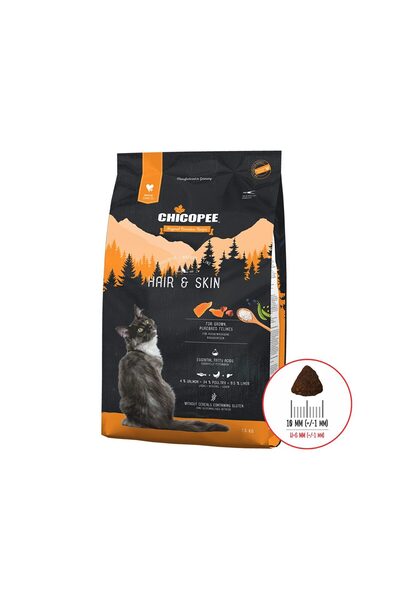 Chicopee HRANA USCATA PENTRU PISICI SUPER PREMIUM HNL HAIR&SKIN 1.5KG