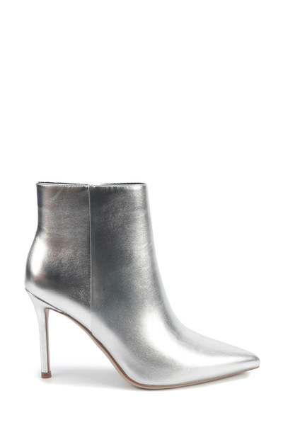 Nine West Jules2 5Pr Silver Women's Heeled Boots