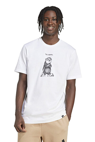 adidas M YAY SP CH T Alb pentru bărbați cu mânecă scurtă tricou