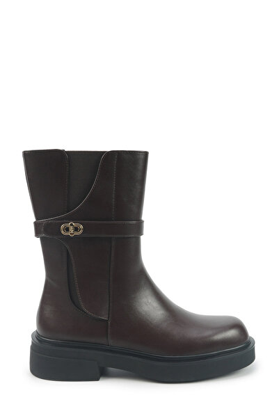 Nine West CANGER 5PR Cizme plate maro pentru femei