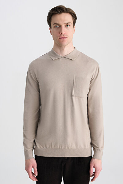 Twn Pulover Slim Fit din nurcă