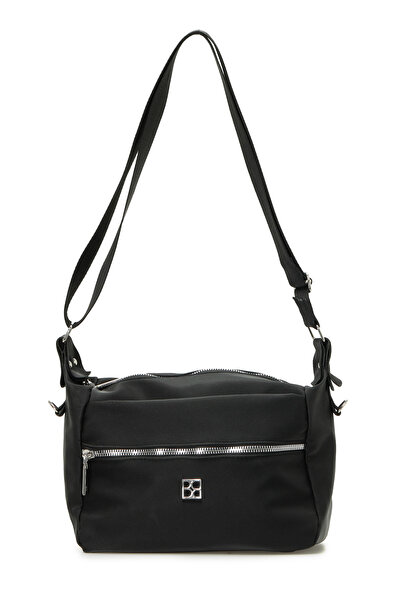 Butigo STN PRM PSTC CPRZ 5PR Черна дамска чанта през рамо