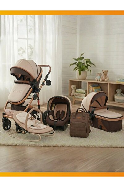 modabebekler 4’ü 1 Arada Travel Sistem Bebek Arabası – Ana Kucağı, Salıncak v...
