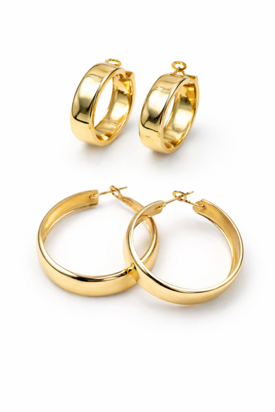 Jack Ferrero STEEL EARRINGS WITH AN INVOICE WITHOUT DISCOLORATION GUARANTEED