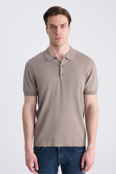 D'S Damat تي شيرت Ds Damat Slim Fit منسوج من الفرو المسطح للصيف مصنوع من الرايون