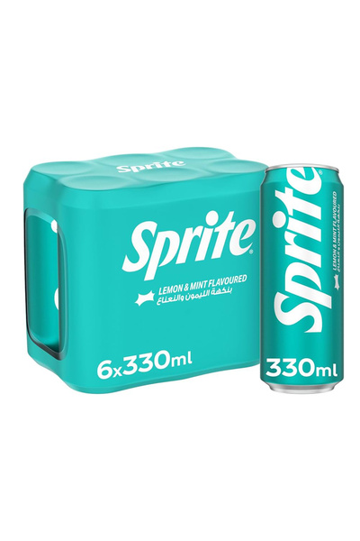 Sprite LEMON-MINT CAN 6X330ml