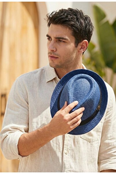 LAGRANZE Літній солом'яний капелюх Premium Jackson Фетр для чоловіків