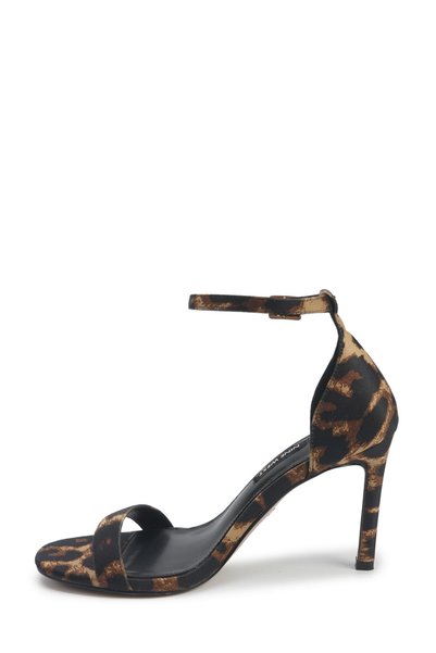 Nine West Isla3 5Pr Leopard Women's Heeled Sandals