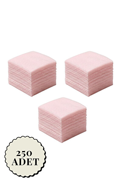 Nail Master Tüysüz Ped 250'li Jel Protez Kalıcı Oje Mendili Manikür Temizleme...