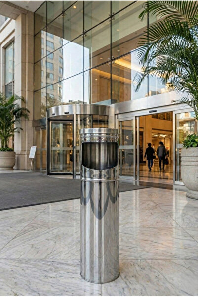 GörSeç Scrumieră tip coloană din oțel inoxidabil nr.1