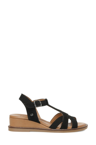 İnci INCI BERRY 5FX Siyah Kadın Dolgu Topuk Sandalet