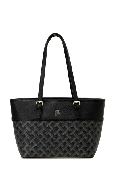 Polaris MNG AKS OMZ 5PR حقيبة كتف نسائية سوداء