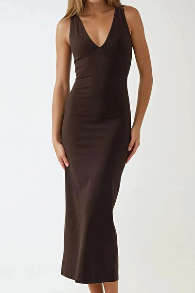 Hiccup Тънко прилепваща рокля с V-образно деколте Busem Collection