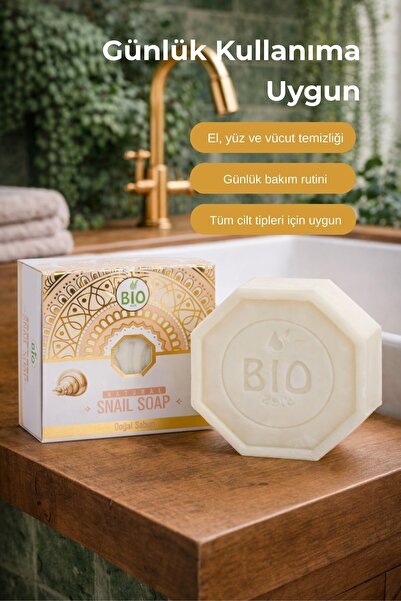 Bio Asia Salyangoz Sabunu – Bakımlı Görünüm Desteği – 150 g
