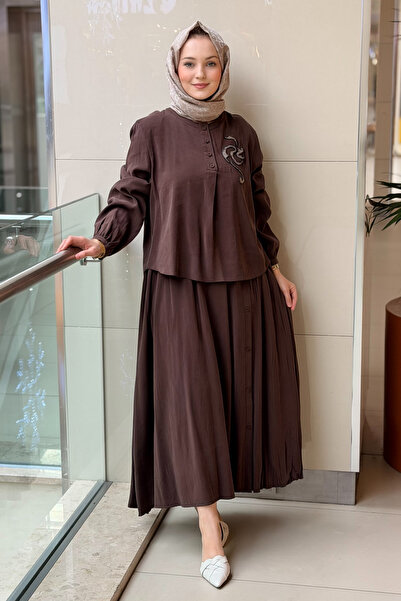 Ceremony Kristal İşlemeli Etekli Modal Takım