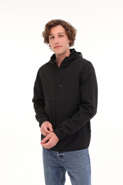 Kinetix ML BASIC SOFTSHELL 5PR Чорний Чоловічий софтшел