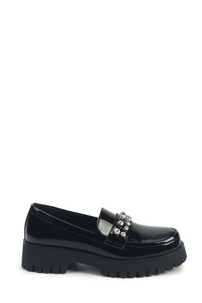 Nine West GLIDEN2 5PR Μαύρο Γυναικείο Loafer