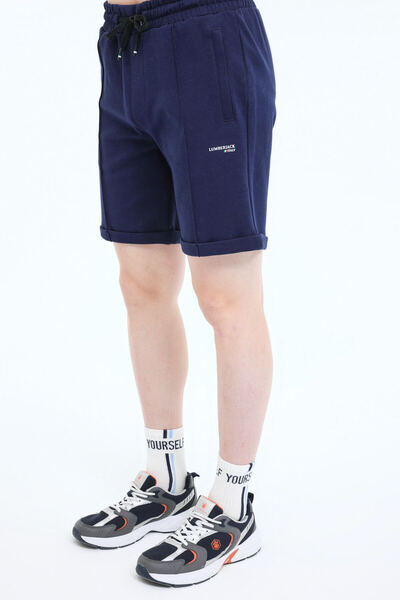 lumberjack Pantaloni scurți pentru bărbați ML ANDREA 20ITL3006 5FX bleumarin