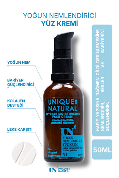 Yoğun Nemlendirici Yüz Kremi 50ml