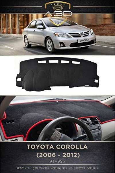 A3D TORPİDO KORUMA Toyota Corolla E140 Europe 2006-2012 TORPİDO KORUMA Ön Gög...