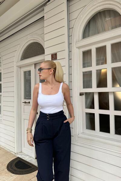 lizge giyim SQUARE NECK TANK TOP