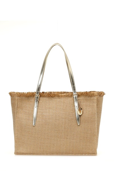 Nine West SUNNYBAGY2 5FX Naturel Kadın Plaj Çantası