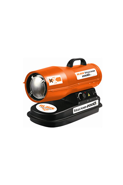 RURIS Pistol cu ​​aer cald cu ardere directă Vulcano 2000