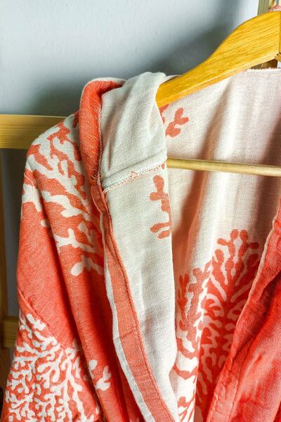 Buldan Concept Mercan Double Face Pestemal Bathrobe