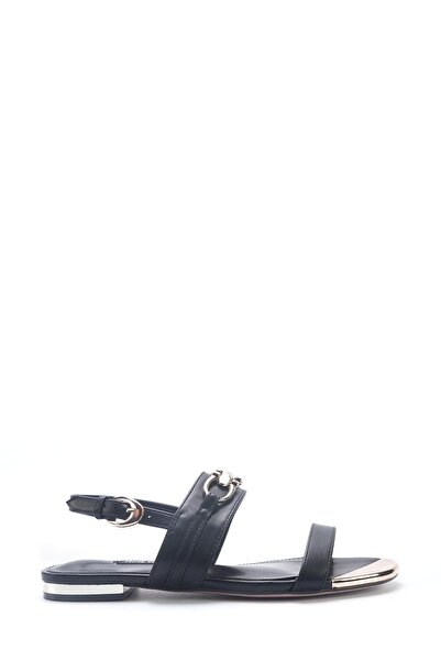 Nine West MAIS 5FKS crne ženske ravne sandale