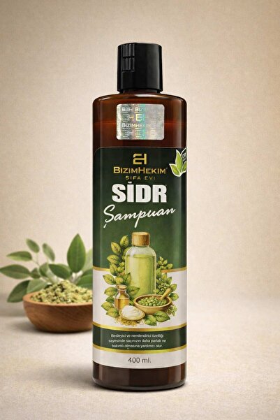 BİZİMHEKİM ŞİFA EVİ Sidr Arabian Cherry Herbal Shampoo – Effective for Spirit...