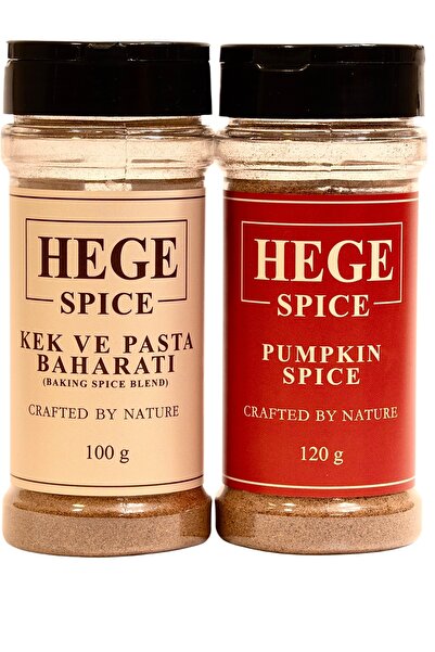 Hege Spice Kek&Pasta + Pumpkin(Balkabağı) Baharatı – Fırının 2'lisi Seti