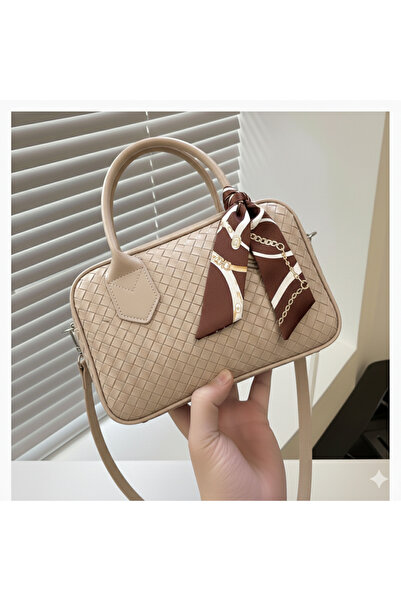 Madame Knitted Patterned El Ve Çapraz Women's Bag G:24 U:18