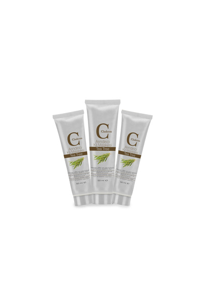 Claderm شجرة الشاي 50 ملليتر 3 حزمة ميزة