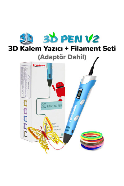 Robotzade 3D Kalem ve Filament Seti V2