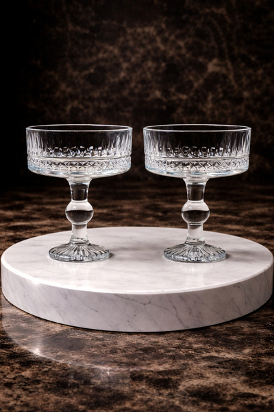 Maloria Luce Büyük Ayaklı Kase | 2’li - 400ml