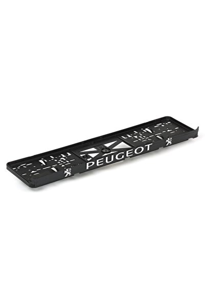 OEM Set suport placute numar inmatriculare auto 3D (fata + spate) Peugeot