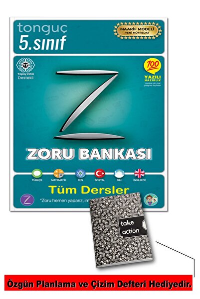 Tonguç Yayınları 2026 - 5. Sınıf Zoru Bankası Tüm Dersler ( Hediyeli )