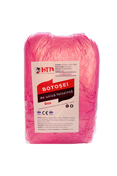MEDİKAL Set de 1000 de cizme de unică folosință, roz
