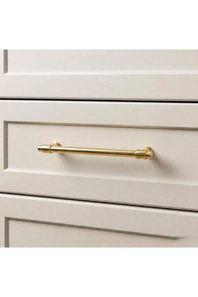 System Mobilya Kulbu Altın Renk 192mm Kulp 1 Adet (SY4686 0192 GL-GL)