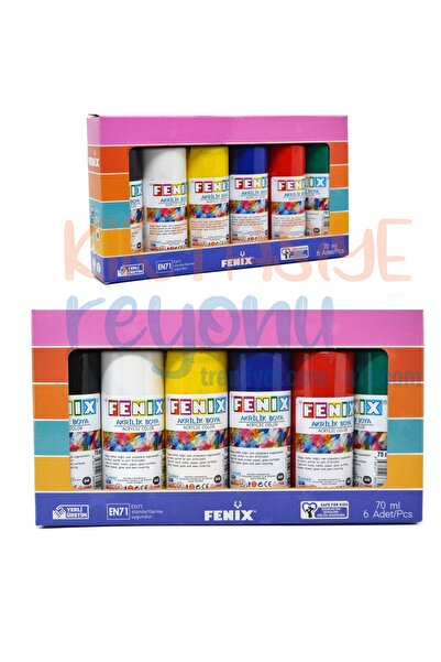 Fenix 6 Renk Akrilik Boya 75mlx6