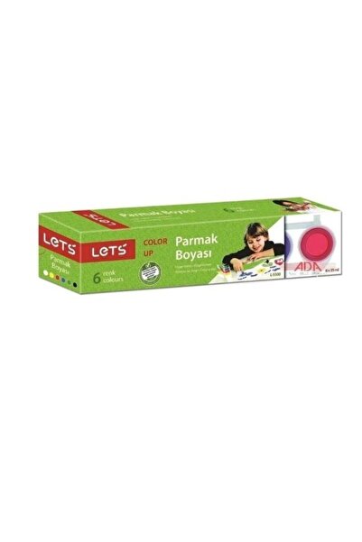 Genel Markalar Parmak Boyası 25Mg 6 Renk