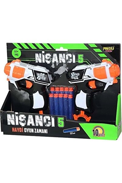 afacantoys Oyuncak Nişancı 5 Nörf Silah Blaze Storm 6060