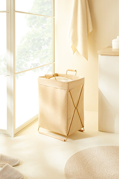 Ocean Home Textile Katlanabilir Metal Destekli Jüt Keten Düzenleyici Oyuncak ...