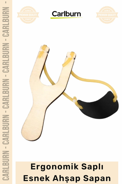 Carlburn #Sapan Dayanıklı Doğal Ahşap Ergonomik Sap Hobi Aktivite Güçlü Esnek...