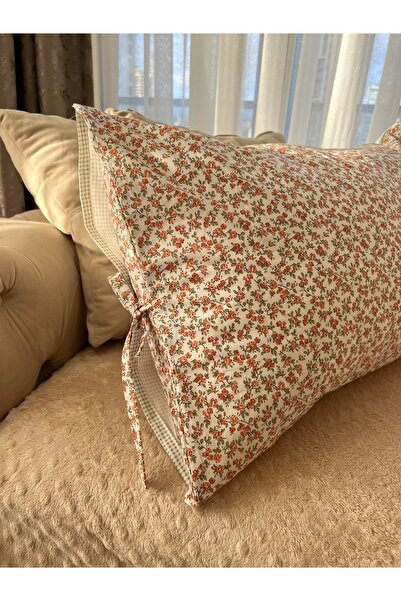 ToffyStore غطاء وسادة بتصميم نوستالجي مزين بالزخارف والكشكشة