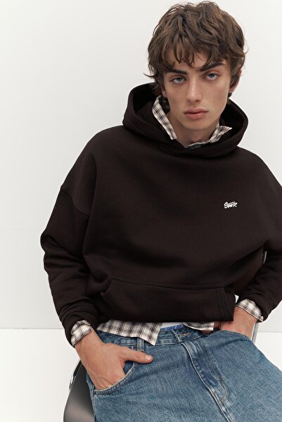 Pull & Bear STWD kapüşonlu sweatshirt